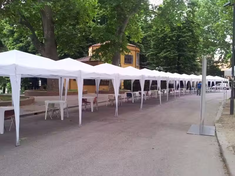 Gazebo para evento