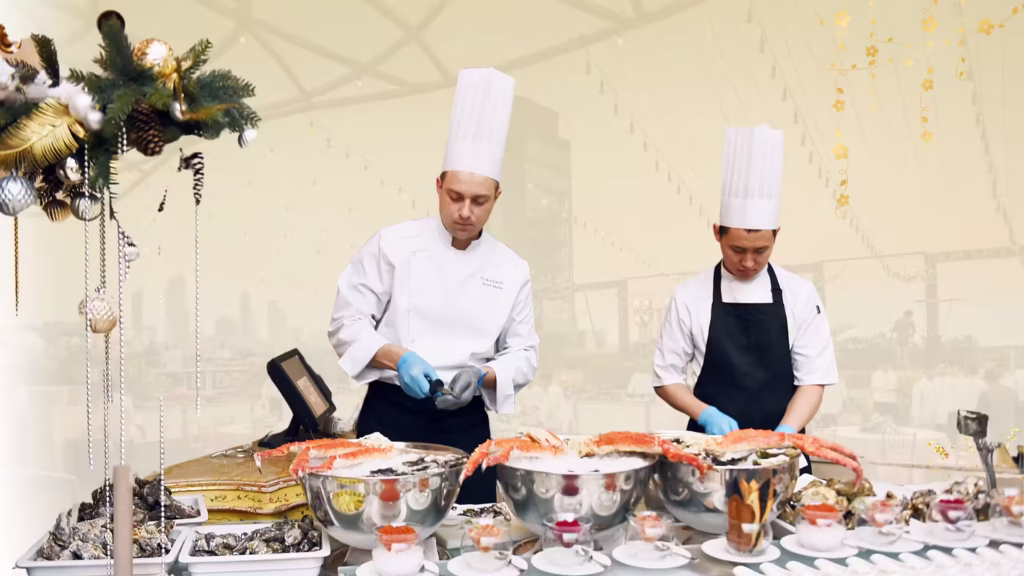 servicio de comidas