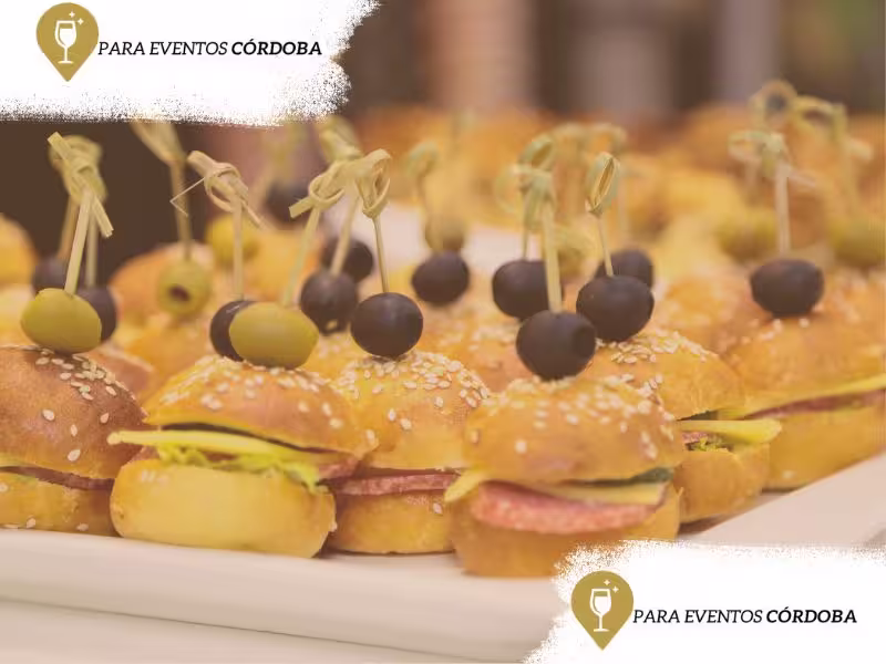 Menú Entrada pre evento catering cordoba