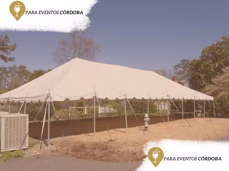 Oviedo carpas estructurales para casamientos y eventos en Córdoba