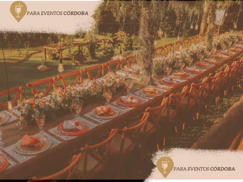 Casa Pieropan alquiler de Vajilla tablones y sillas