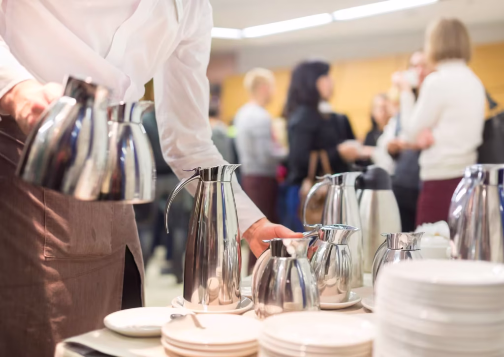 Coffee break reception