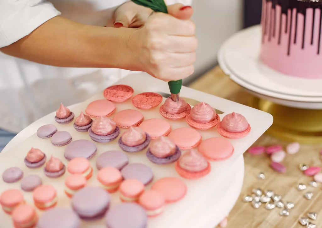 macarrones de colores