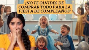 que comprar para la fiesta