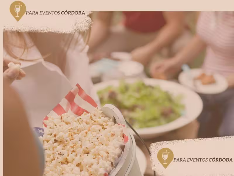 Jonny Popcorn Carrito de comida para fiestas en Cordoba