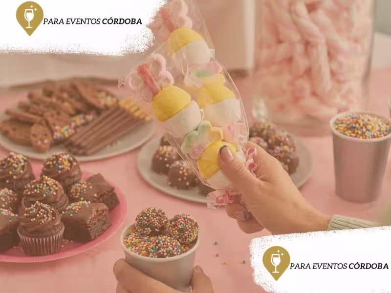 Solmia Eventos Candy Bar para fiestas en Córdoba